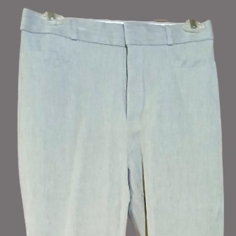 BANANA REPUBLIC Sloan Gray High-Rise Trousers NWOT - Picture 3 of 10